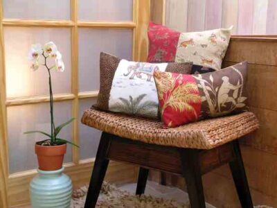 Try This: How to Make Pillow Covers from Fabric Swatches Image